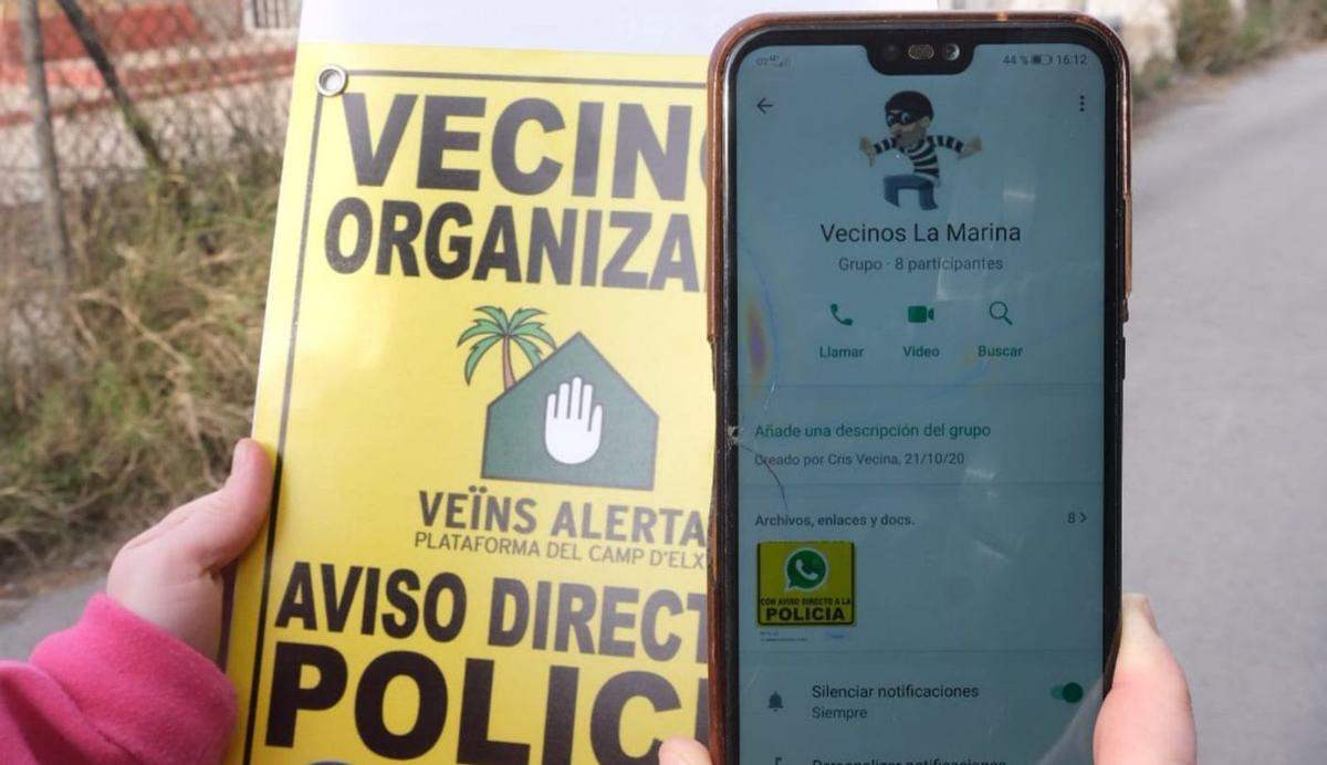 Uno de los grupos de las redes sociales donde los vecinos se agrupan ante robos.  | ÁXEL ÁLVAREZ