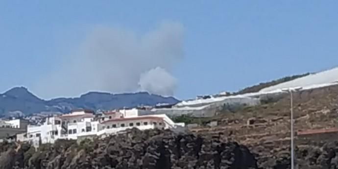 Incendio en la cumbre de Gran Canaria