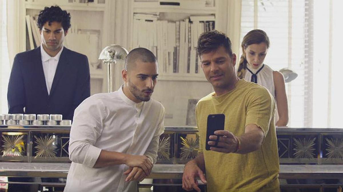 Ricky Martin presenta el seu nou videoclip amb Maluma.