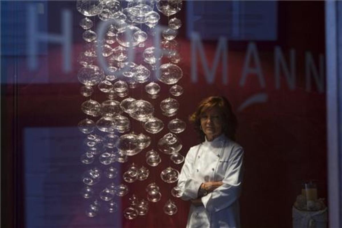 Mey Hofmann, en surestaurante. Foto: Albert Bertran