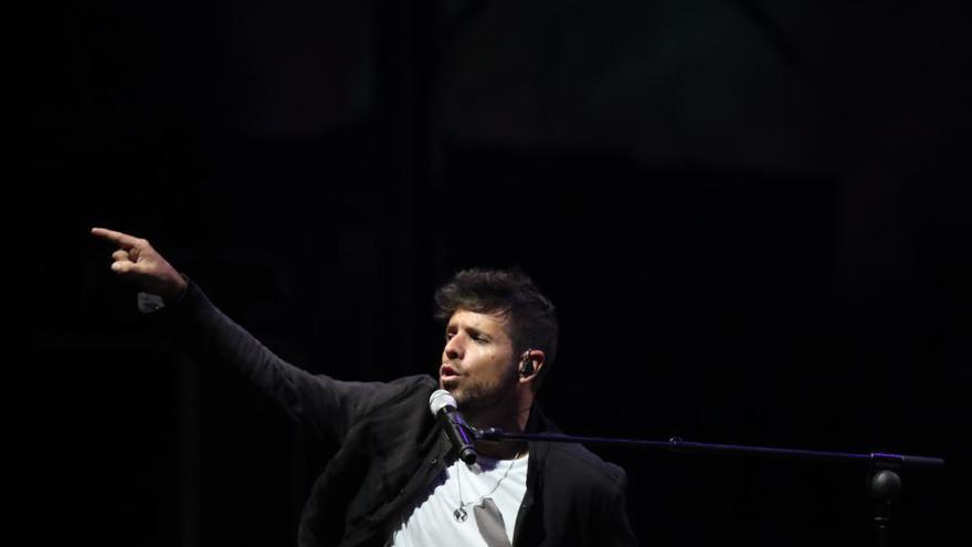 Pablo López, durante su actuación del año pasado en Marbella.