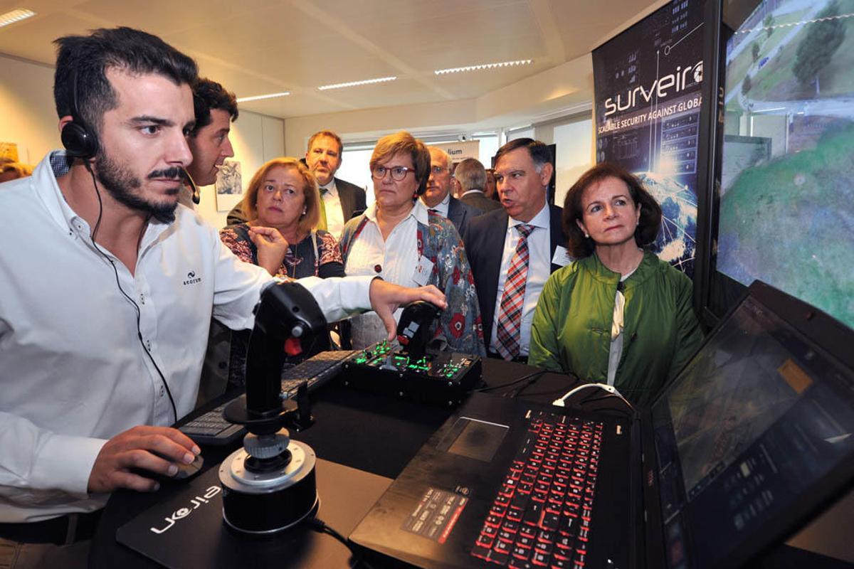 La empresa Aeorum desarrolla tecnologías para seguridad y defensa.