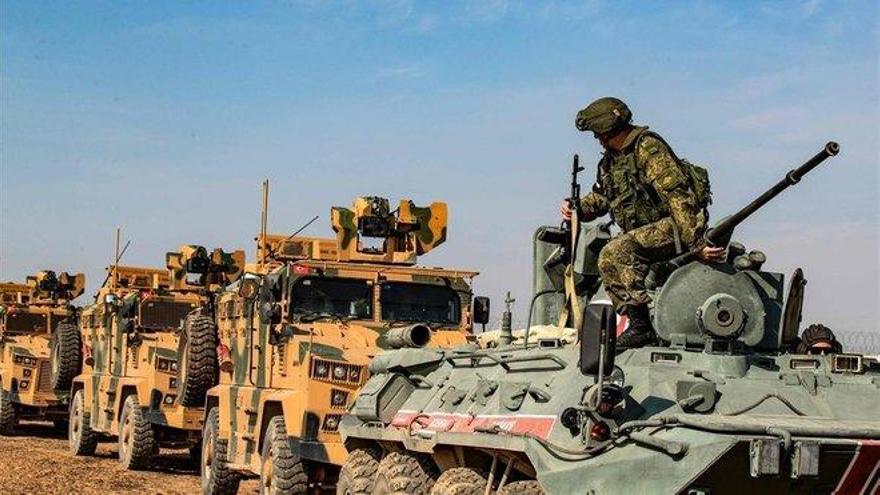 Turquía y Rusia empiezan a patrullar conjuntamente el noreste de Siria