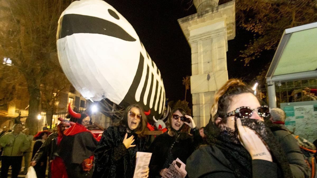 El excepcional Entierro de la Sardina en Alicante