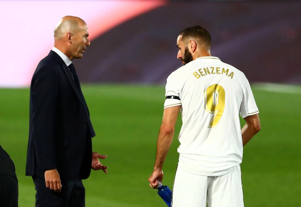 Imágenes del Real Madrid - Valencia