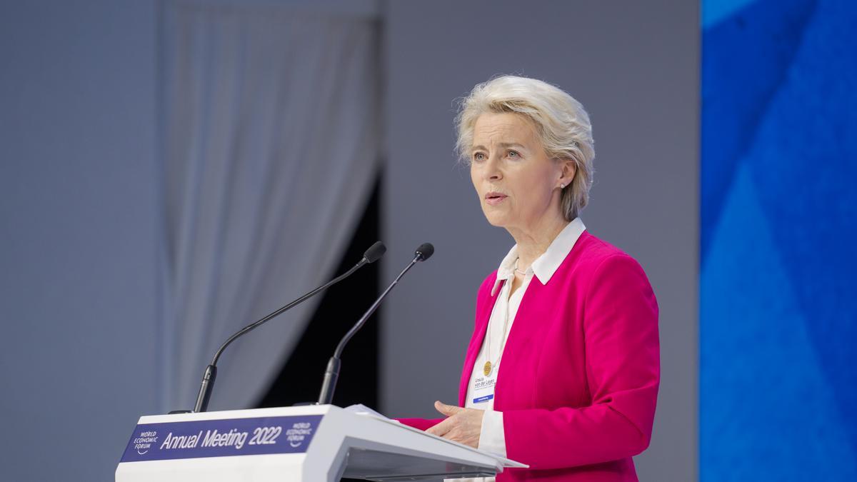 La jefa del Ejecutivo comunitario, Ursula von der Leyen.