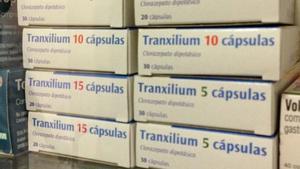 Varias cajas de Tranxilium.