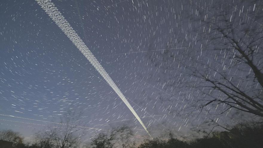 STARLINK EN MALLORCA Ni estrellas fugaces ni ovnis Los satelites