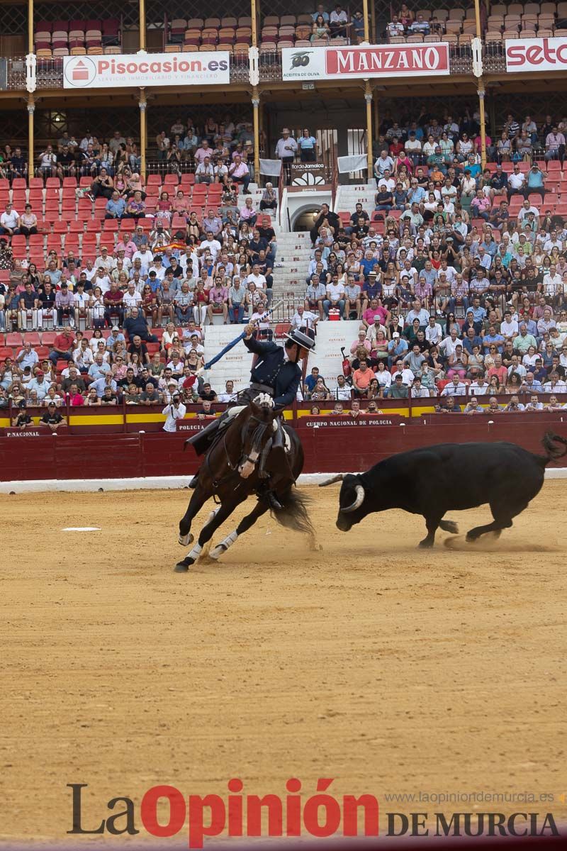 Corrida de Rejones en la Feria Taurina de Murcia (Andy Cartagena, Diego Ventura, Lea Vicens)