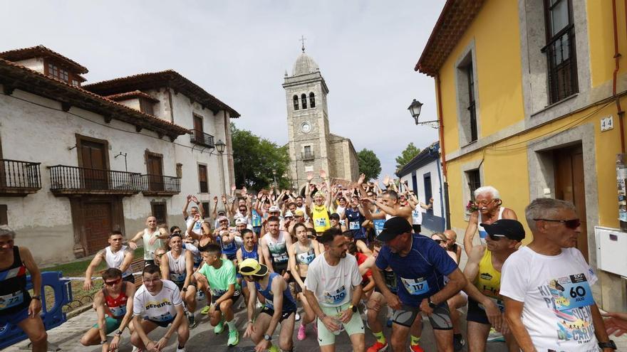 En imágenes: Candás y Luanco unen deporte y solidaridad con Carmen, una adolescente luanquina que padece una enfermedad rara