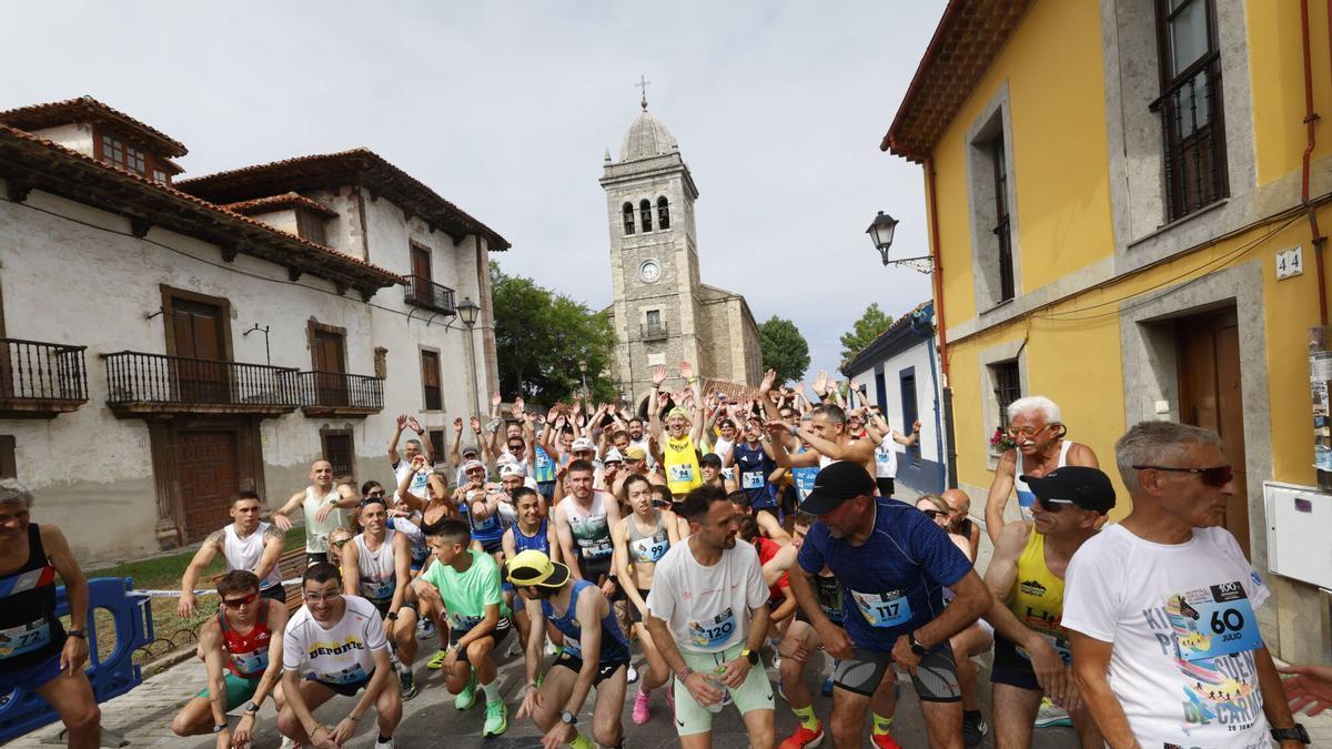 En imágenes: Candás y Luanco unen deporte y solidaridad con Carmen, una adolescente luanquina que padece una enfermedad rara