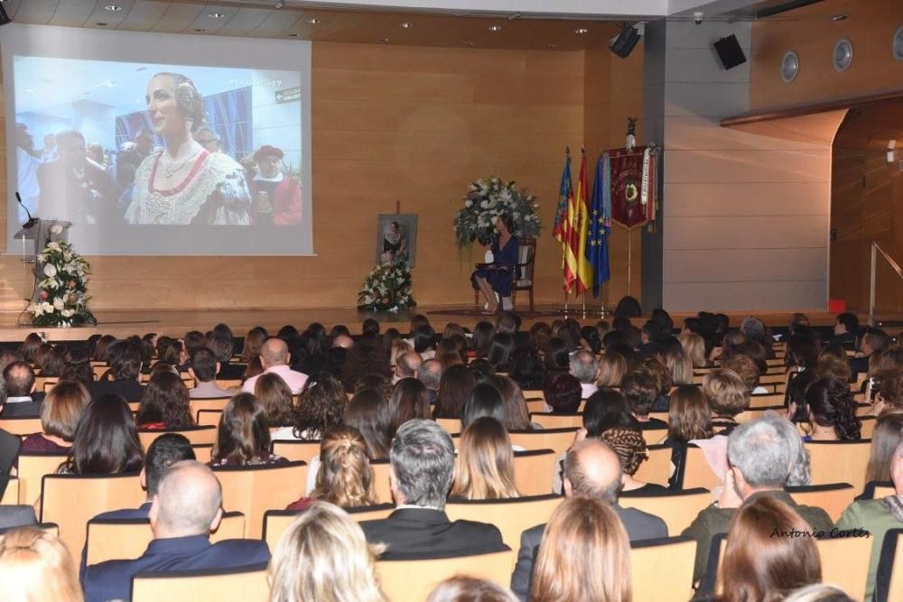 Homenaje de las Fallas a Raquel Alario