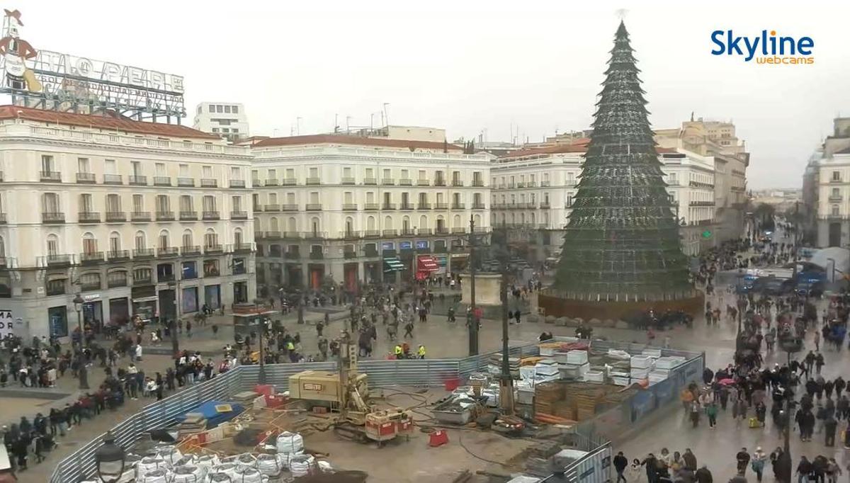 La obra está paralizada