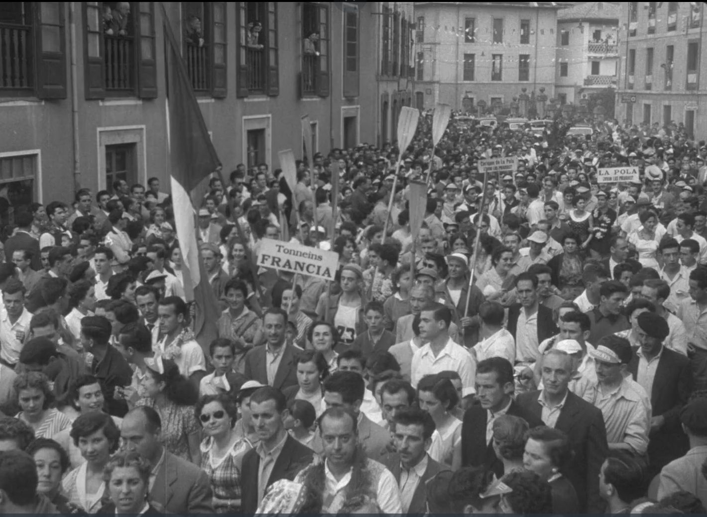 EN IMÁGENES: Así fue el Descenso del Sella del año 1955