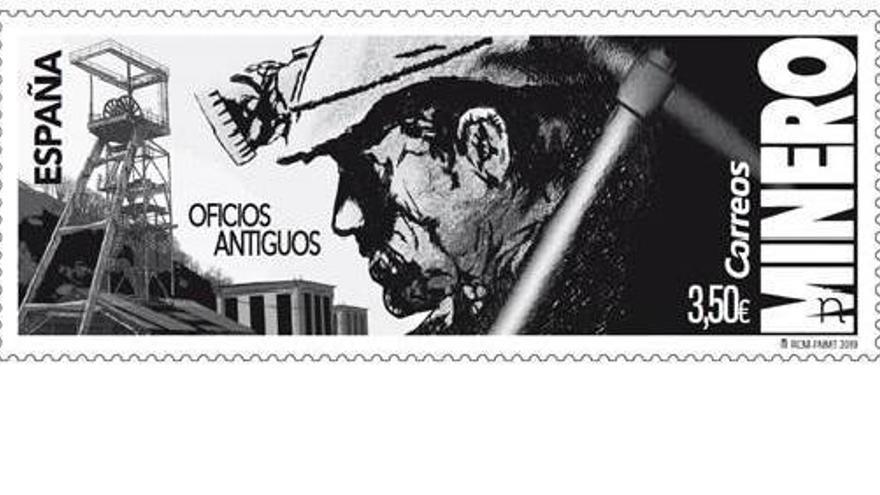 Correos presenta un sello que rinde tributo al trabajo de los mineros