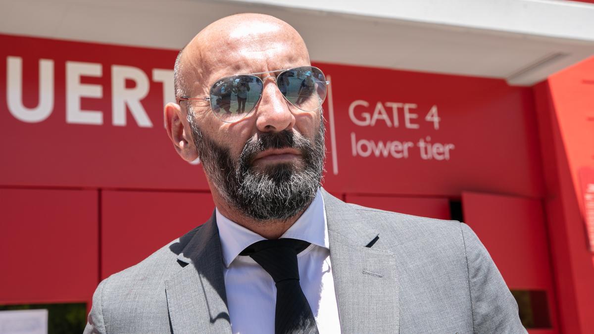 Monchi, director deportivo del Sevilla FC.