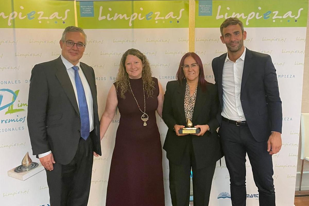 Premios Nacionales de la Limpieza Esperanza Moraña