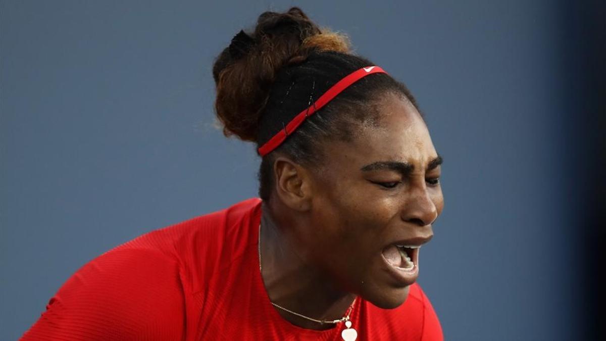 Serena, desesperada por su mal juego en San José