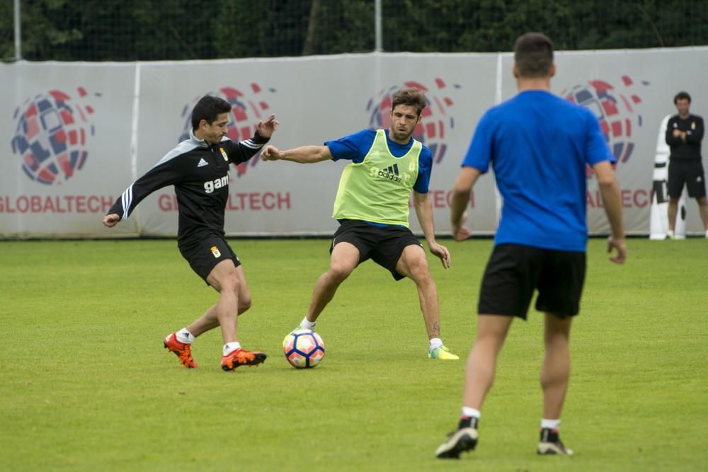 Entrenamiento del Real Oviedo