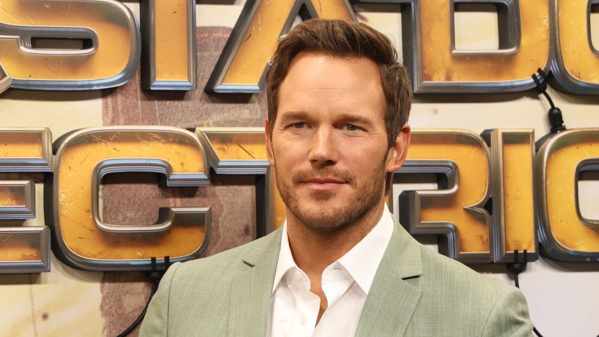 Chris Pratt durante el estreno de la película ‘Estado Eléctrico’ en Madrid.