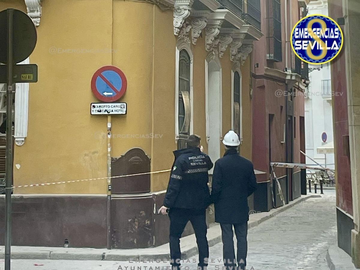 Corte por precaución en la calle Segovia