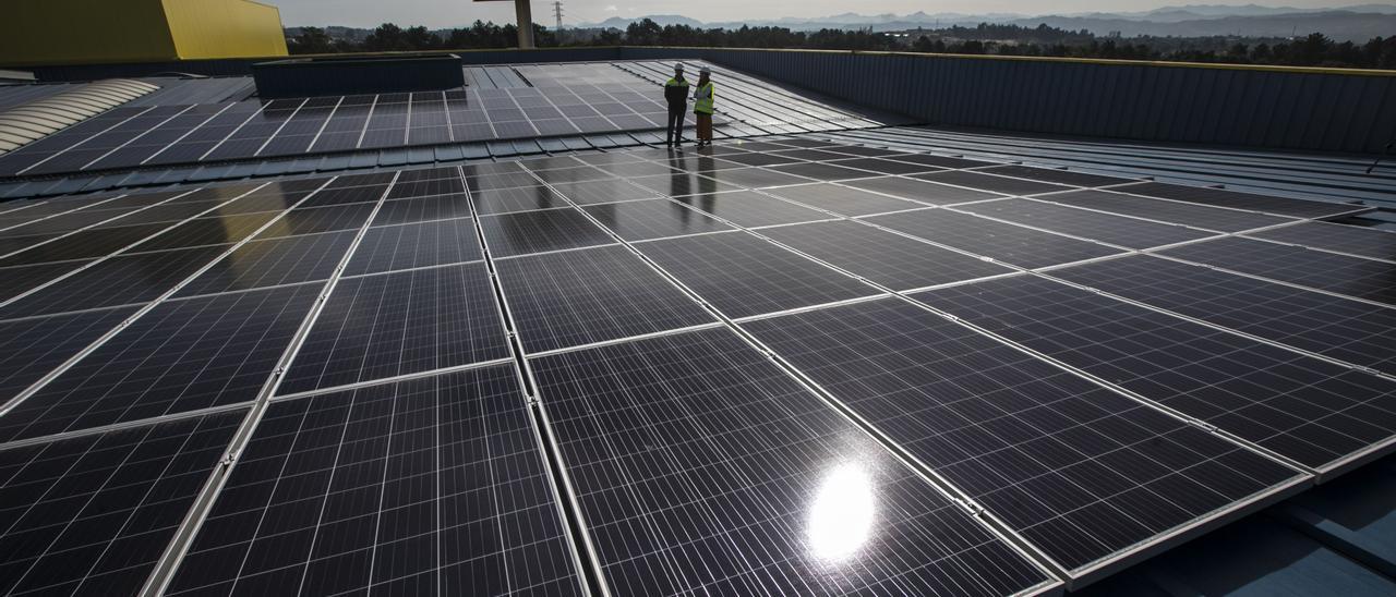 Planta solar de autoconsumo en Llanera