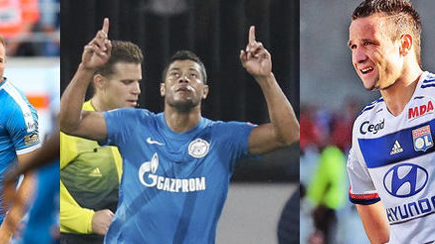 Laurent Depoitre, Hulk y Valbuena son las estrellas de Gent, Zenit y Lyon