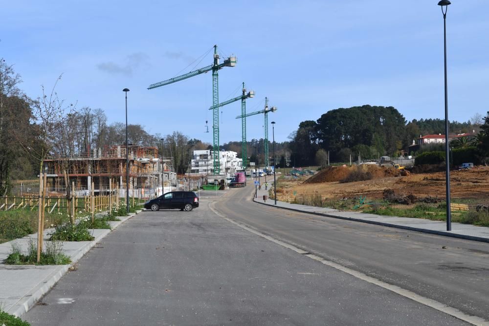 Obras de la urbanización Finca de Xaz