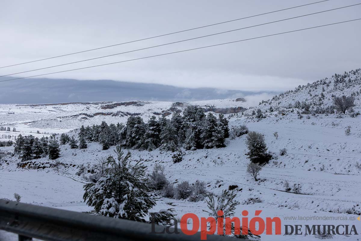 La comarca del Noroeste ofrece una estampa invernal