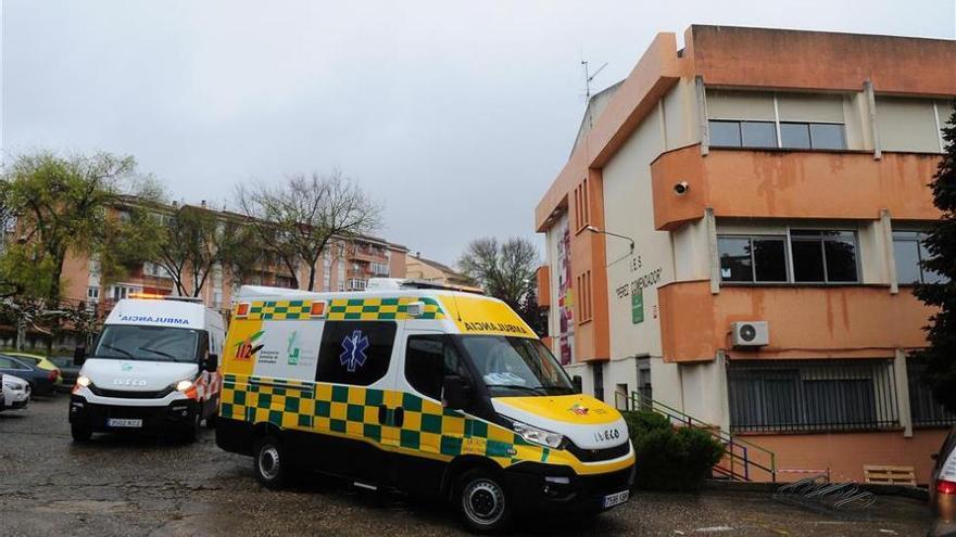 La acumulación de hollín provocó la mala combustión de la caldera en el instituto de Plasencia