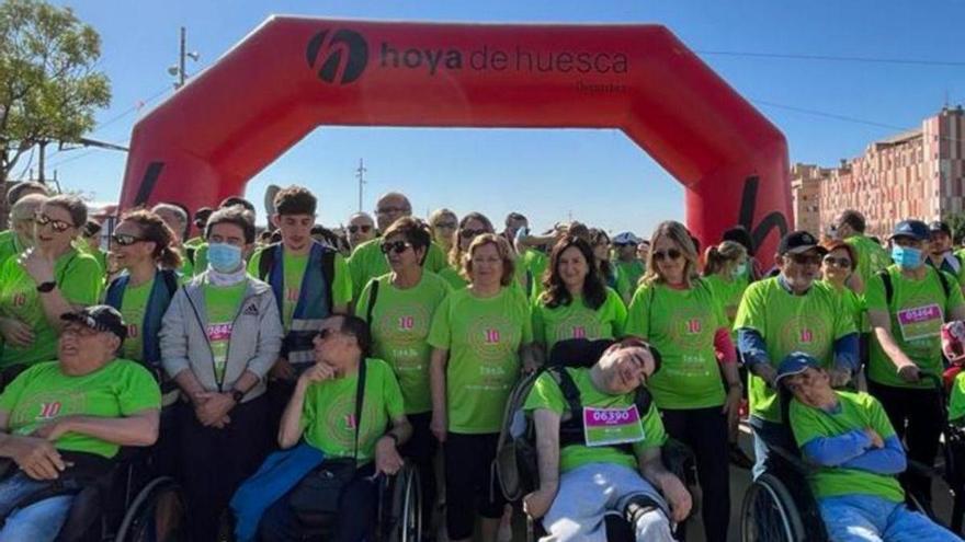 La Marcha Aspace Huesca bate récords