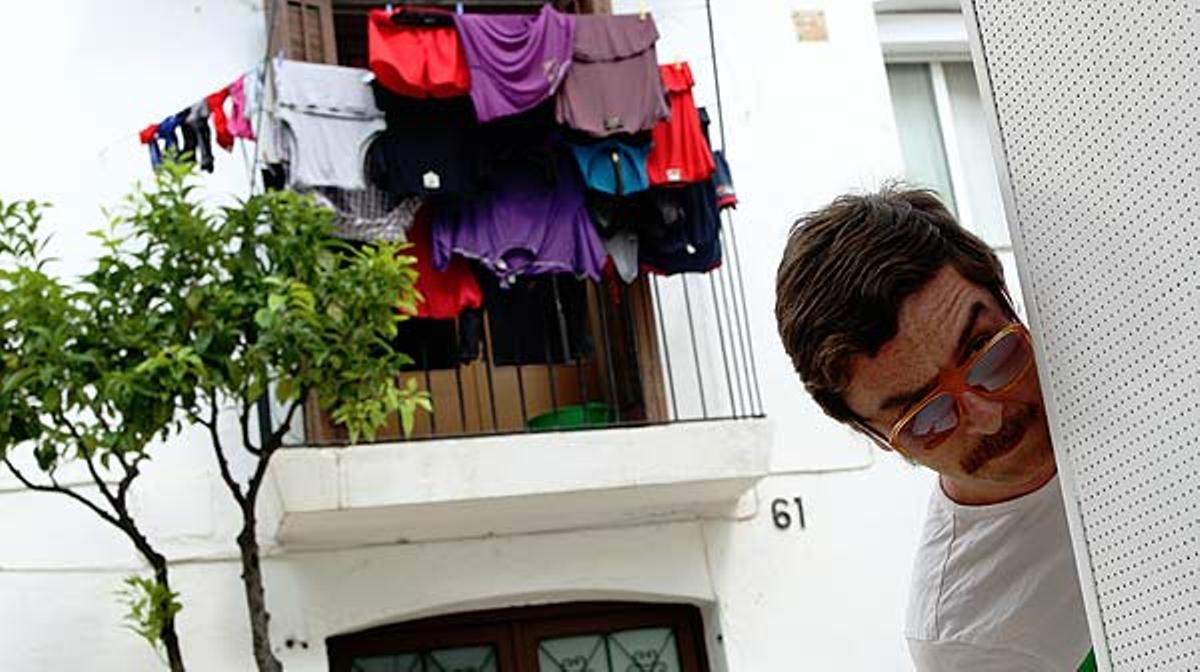 Salvador Rey, del grup The Pinker Tones, ens mostra els seus racons favorits del barri del Poblenou, on viu.