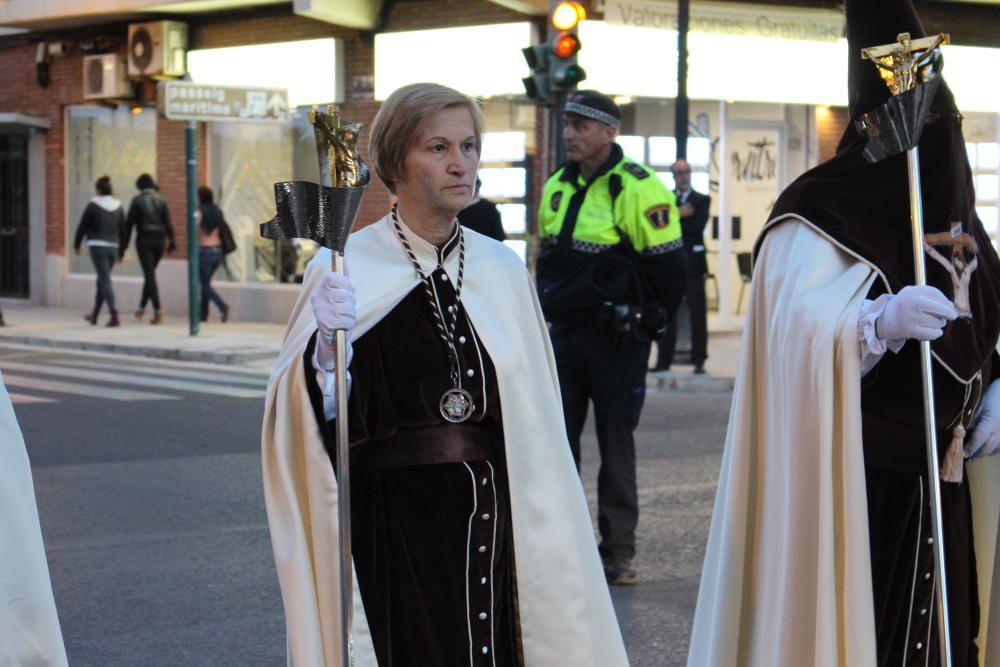 Procesión de la Solidaridad de la Hermandad de las Angustias.