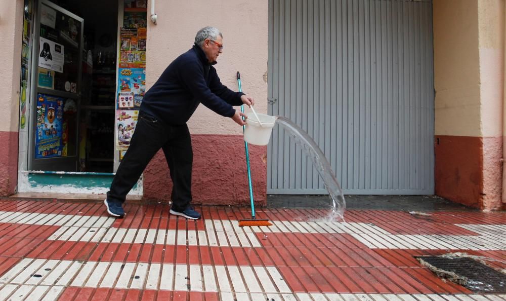 Así ha amanecido San Vicente del Raspeig tras la gota fría