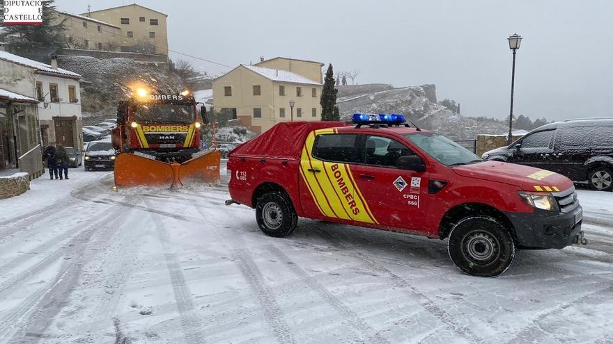 La Diputación de Castelló activa dispositivo preventivo para las posibles nevadas