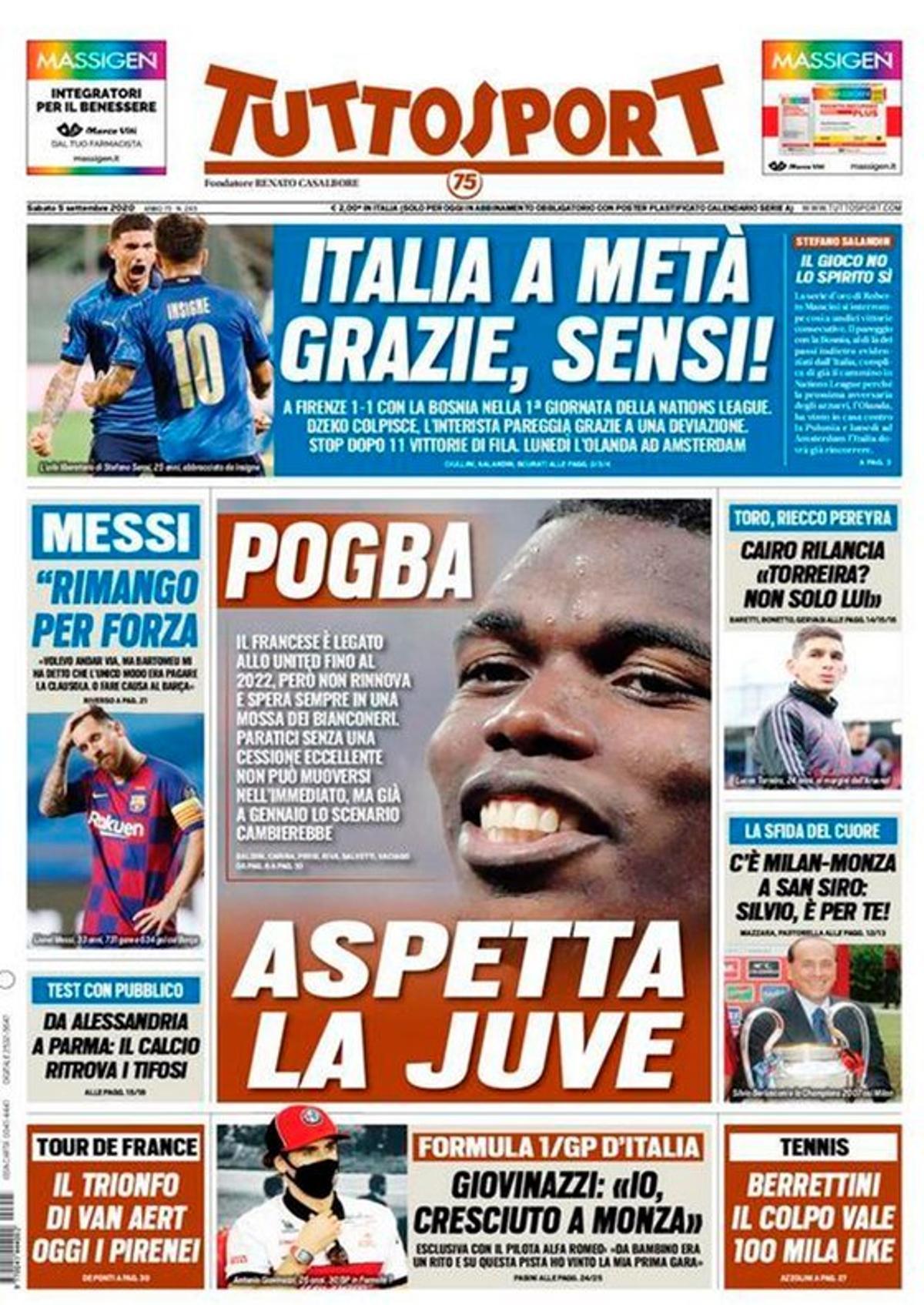 Messi se queda: las portadas de la prensa mundial