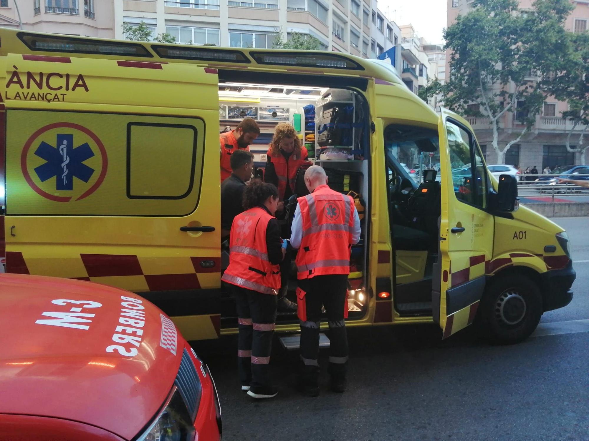 Incendio en la Casa Gallega de las Avenidas de Palma