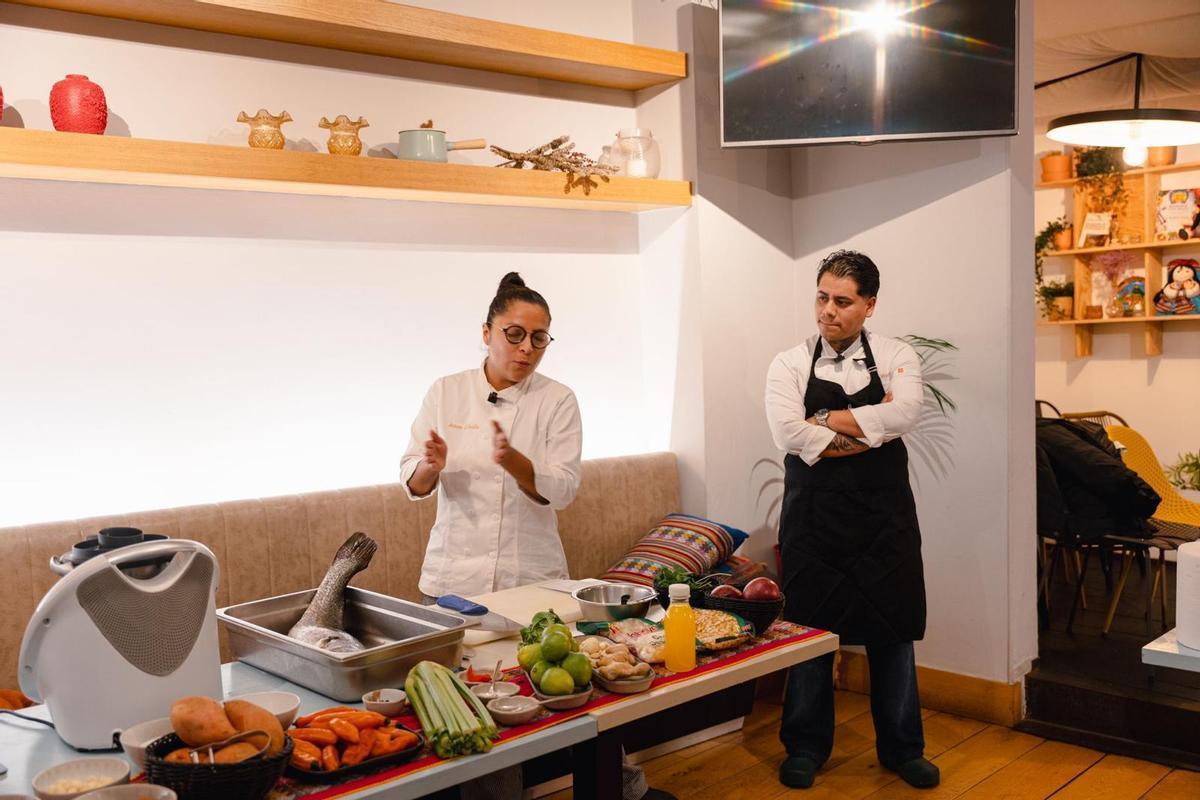 Showcooking en La Conquista