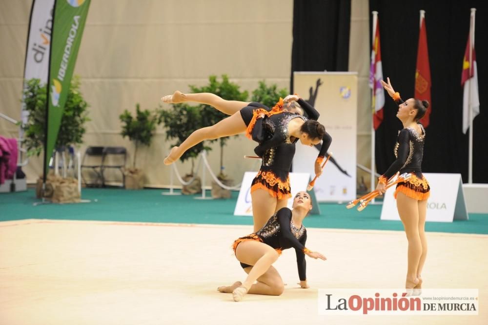 Campeonato de Gimnasia Rítmica: entrega de trofeos del sábado por la noche