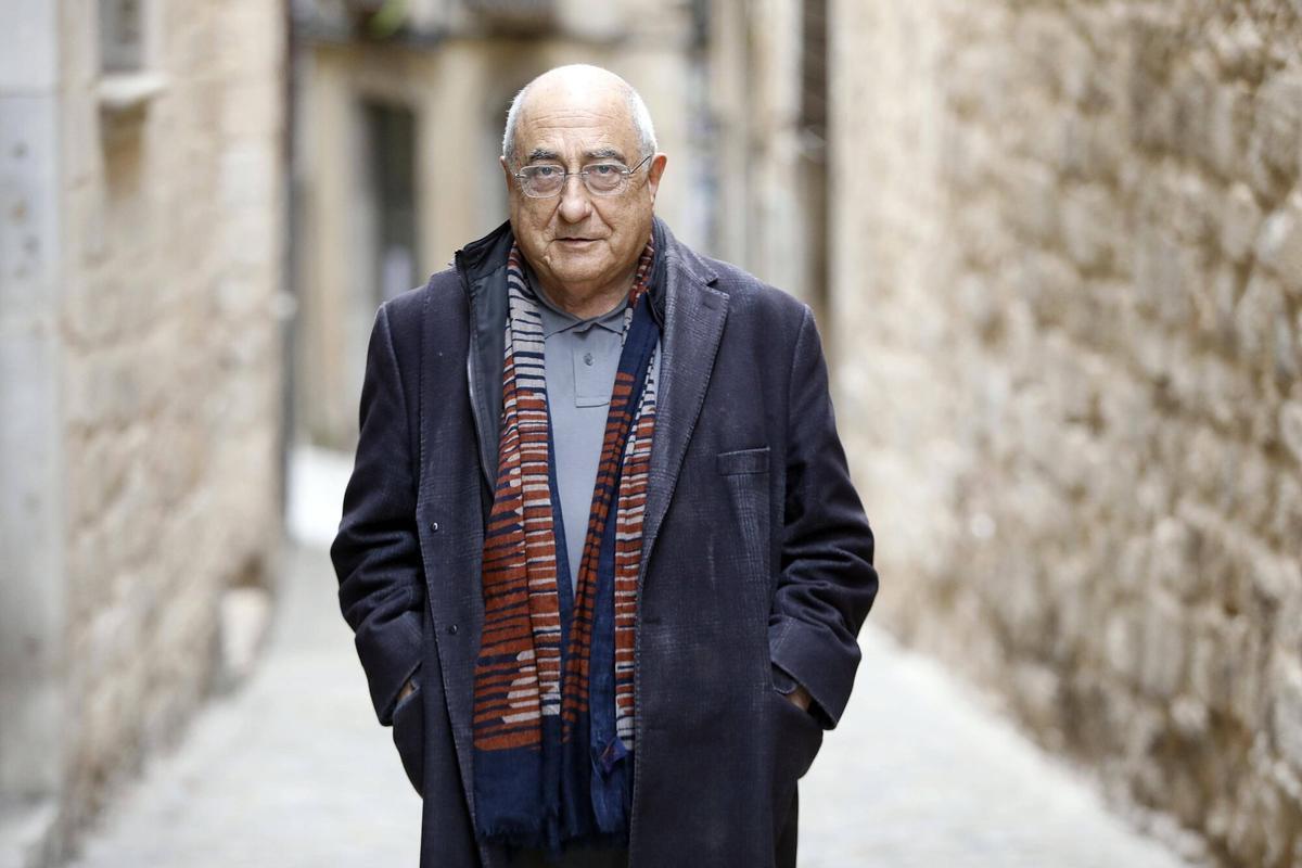 Joaquim Nadal, este miércoles en Girona.