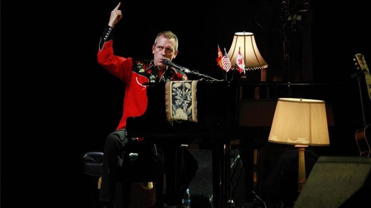 Hugh Laurie, durante su actuación en el Arteria.