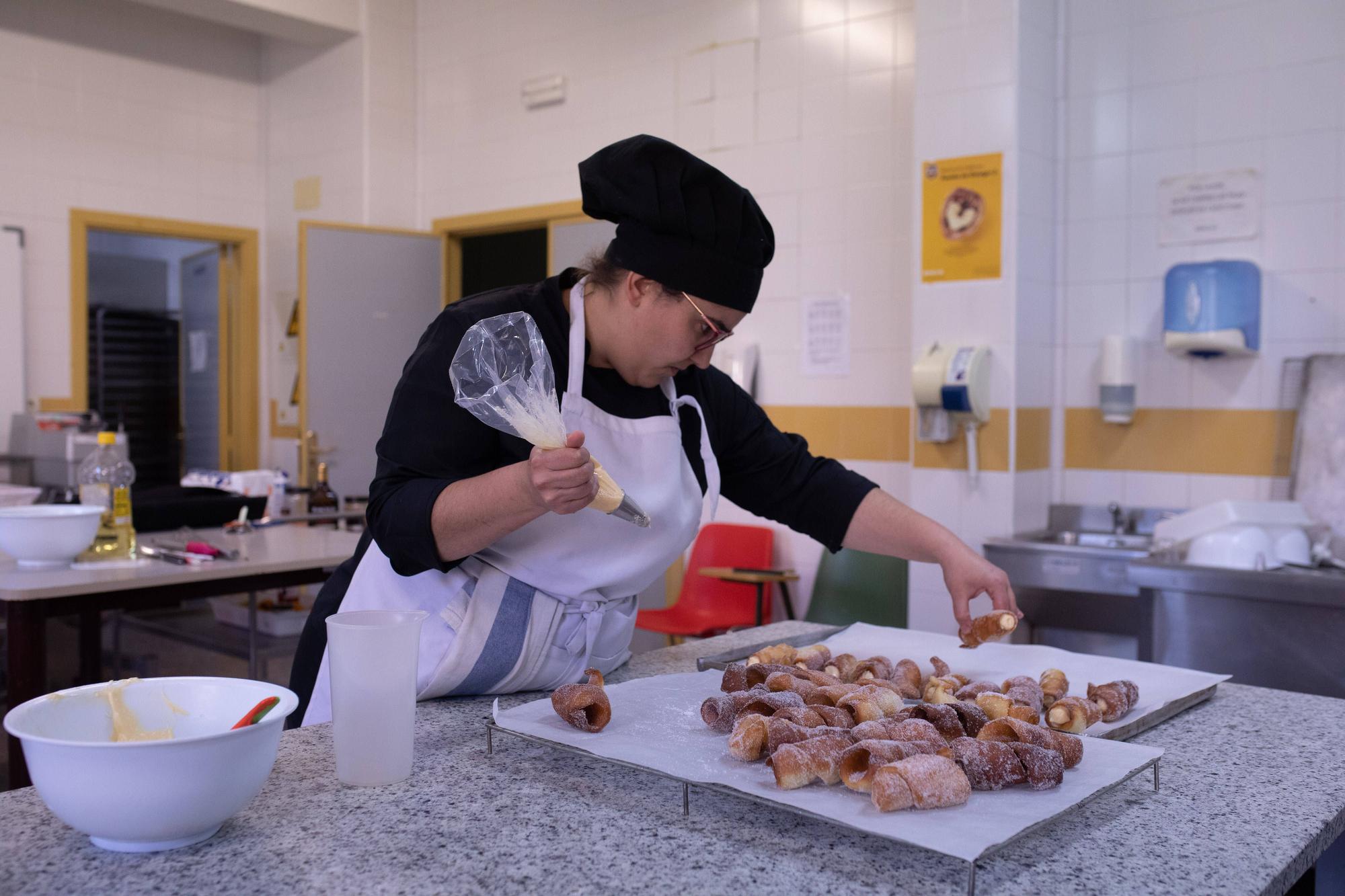 Zamora. CIFP Ciudad de Zamora. Reportaje sobre el curso de panadería y pastelería artesanal.