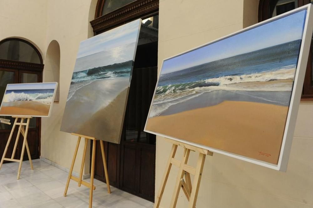 Exposición 'Aguas y mares' de Cristóbal Pérez