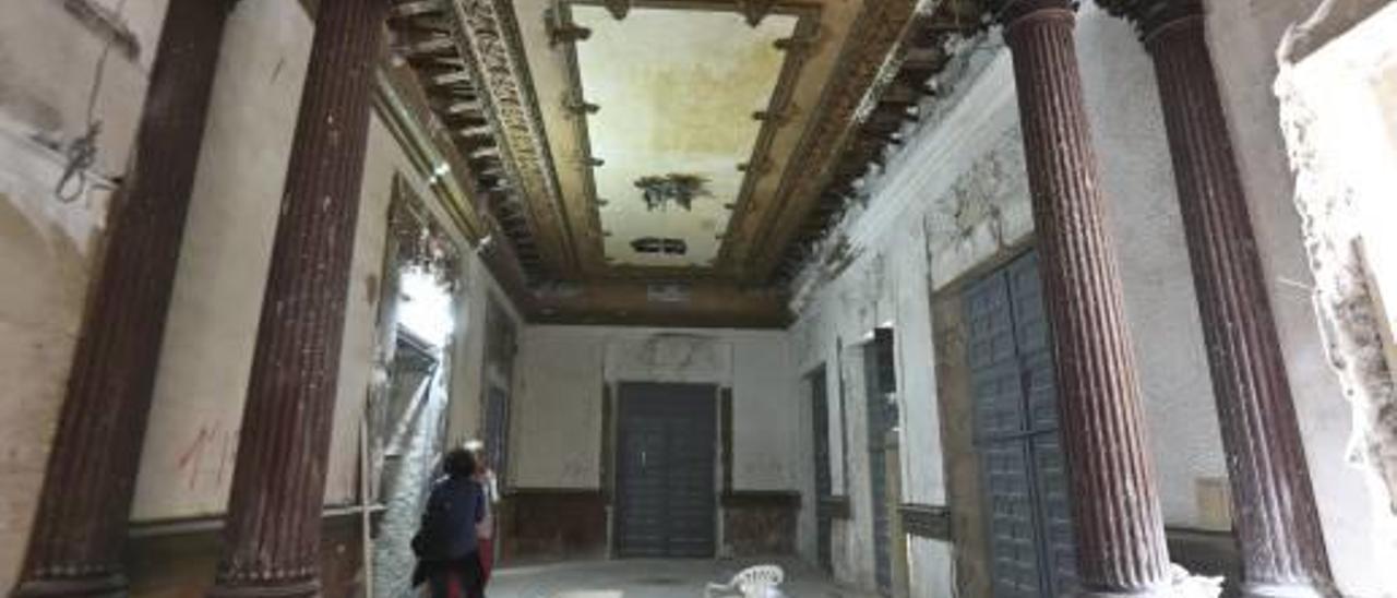 El interior del palacio de la calle Labradores, en una imagen del pasado año.