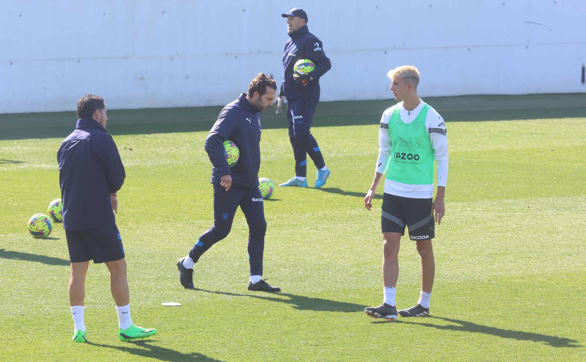 Así ha sido el entrenamiento del Valencia CF de este miércoles