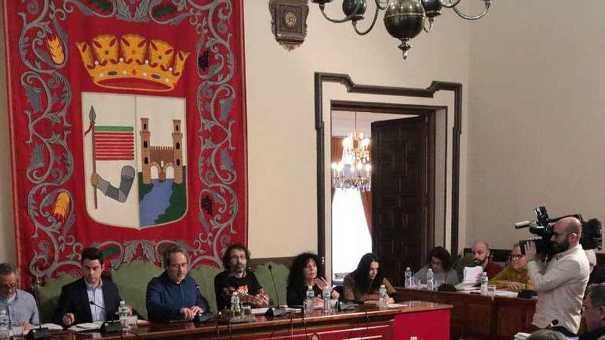 Pleno del Ayuntamiento de Zamora.