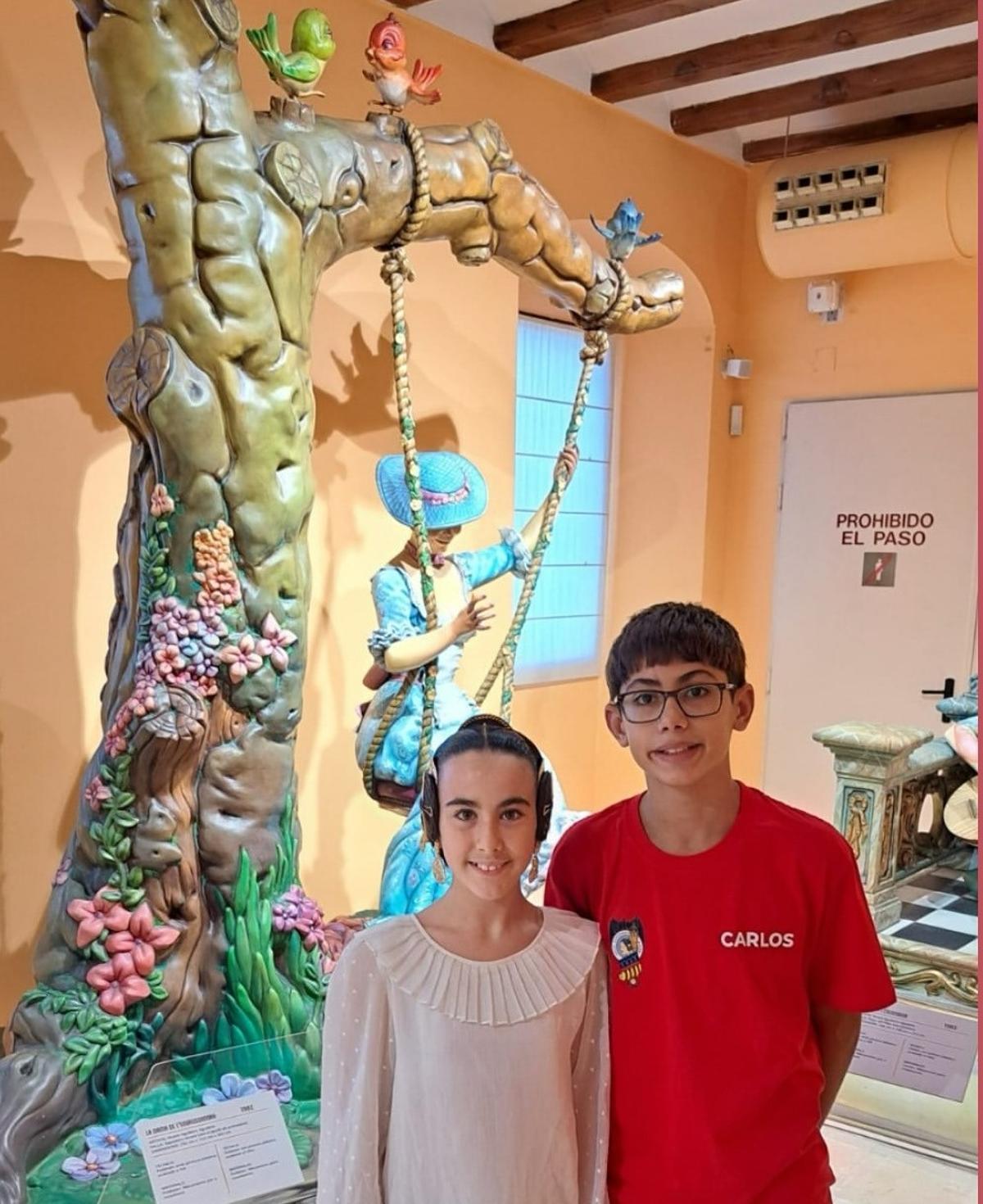 Zapadores visitó sus ninots indultados   2