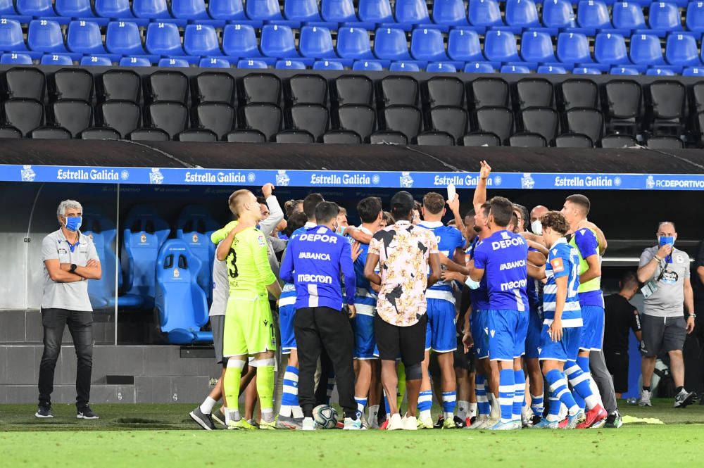 El Dépor remonta in extremis y deja al Fuenlabrada sin 'play off'.