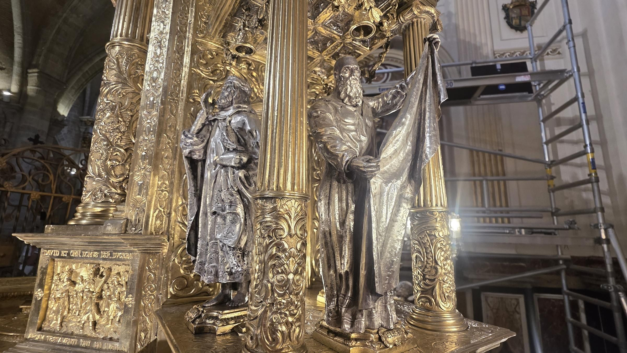 La Custodia exhibe su restauración integral