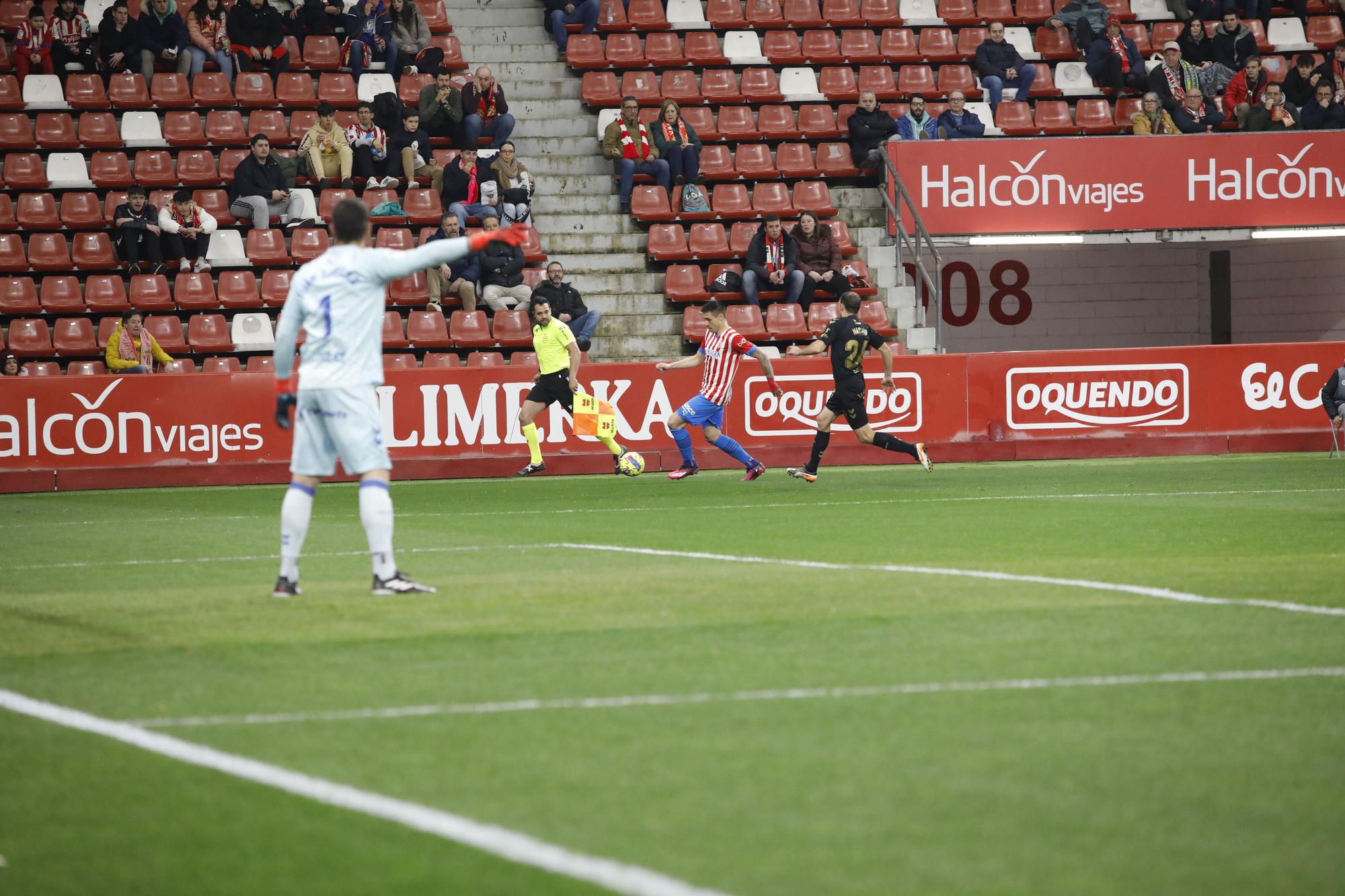 Así se vivió el encuentro entre el Sporting y el Tenerife